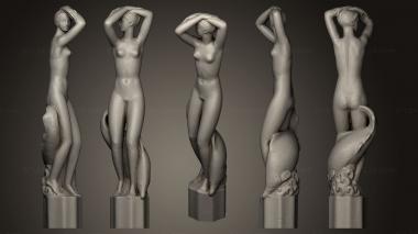 Figurines of people Girl statue Psek 3d model
